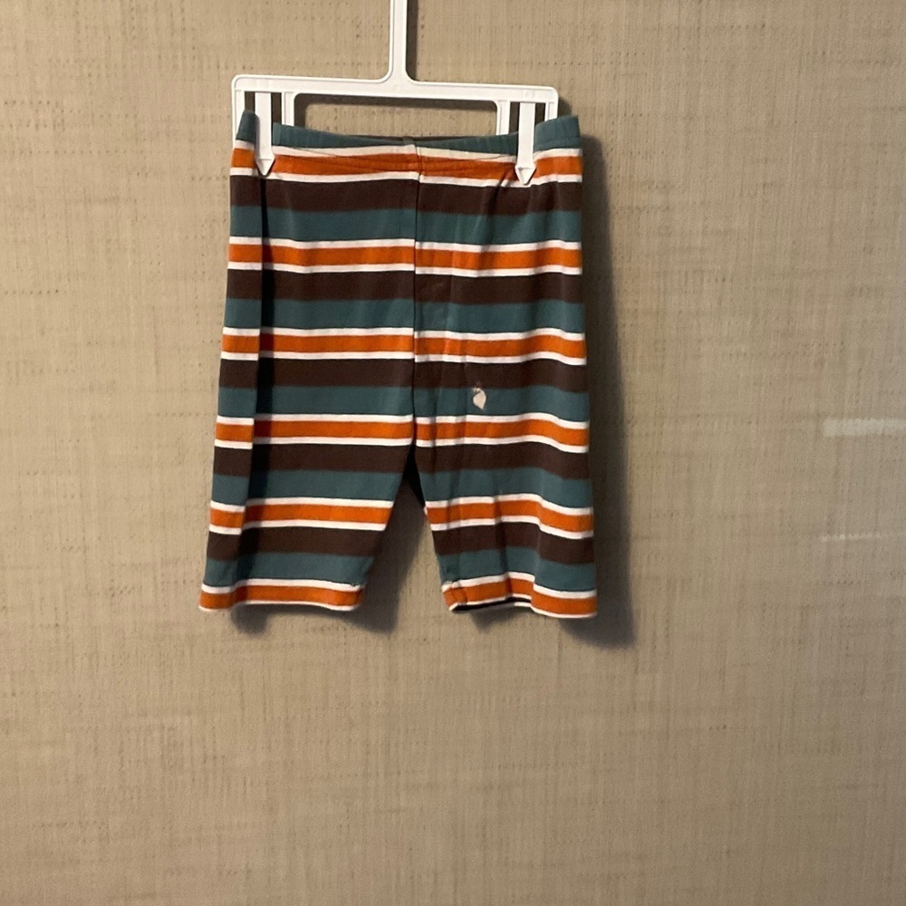 Gymboree Orange and White Striped Kids Shorts